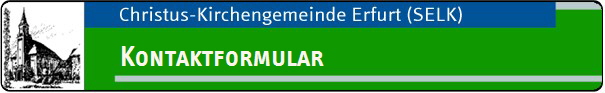 Kontaktformular